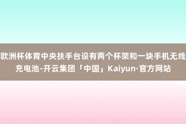 欧洲杯体育中央扶手台设有两个杯架和一块手机无线充电池-开云集团「中国」Kaiyun·官方网站