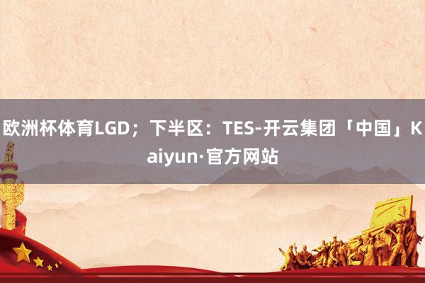 欧洲杯体育LGD；下半区：TES-开云集团「中国」Kaiyun·官方网站